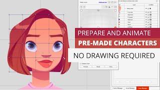 How to Prepare and Animate Pre-Made Characters (No Drawing Required)