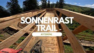 Neue Strecke |1,2 Mio € Projekt |Sonnenrast Trail Bikepark Kitzbühl Austria  full Run POV RAW