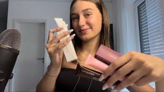 New lip gloss unboxing + mouth sounds ASMR