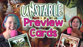 MtA **EXCLUSIVE** Unstable Preview Cards for Magic the Gathering (MtG) New Draft Set