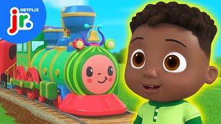 Cody's FIRST Train Ride Song  CoComelon Lane | Netflix Jr