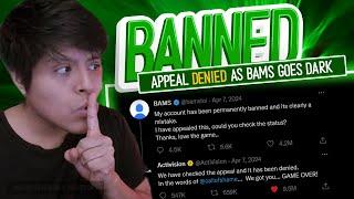 BAMS HUMILATED BY PERMANENT BAN LIVE ON STREAM