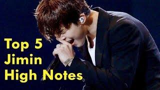 Best BTS Jimin High Notes