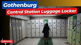 Gothenburg Central Station Luggage Locker |  Luggage storage Gothenburg Central Station