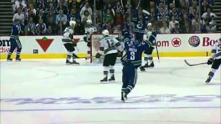 Kevin Bieksa 2OT game-winner, series clincher (CBC) 5/24/11