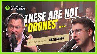 TWOBI EP 25 ~ Luis Elizondo Part 2 ~ Round Table: Drones over military installations and airports