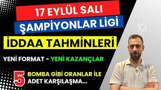 YENİ FORMAT YENİİ KAZANÇLAR!.. 17 Eylül Salı 2024 İddaa Tahminleri | altınanalizler tv