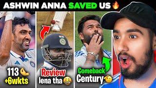 Ashwin & Jadeja MASTERCLASS!  | KOHLI DRS Controversy  | IND vs BAN Test