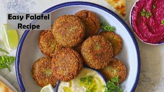 Best Crispy Falafel Recipe | How To Make Chickpea Falafel