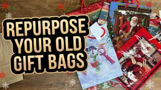 10 Genius Hacks to Transform Your Old Christmas Gift Bags 