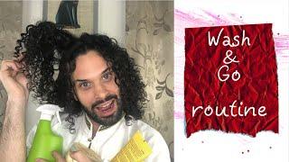 Adiós, dry #hair!  wash & go routine & #corona  #stayhome (ENGLISH SUBTITLES)