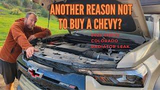 Chevy Colorado Radiator Leak: Buyers Beware of These 2023 Colorado ZR2 Issues