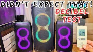 JBL Partybox Ultimate VS 2 JBL Partybox 320 Loudness Test (DIDN'T EXPECT THAT!)