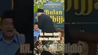 Mertua Mumpuni, KH. Usman Ridlo