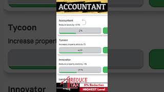 Skill 1 - ACCOUNTANT | LandLord Tycoon   #landlord #skills #gaming #strategygames #realestate