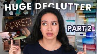 Makeup DECLUTTER and organization 2024 Part 2