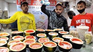 Blockbuster Watermelon Cream | India's Popular Pappu Juice Wala | Indian Street Food