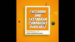 Facebook & Instagram campaigns available #marketingagency #share #digitalmarketing #neodigital