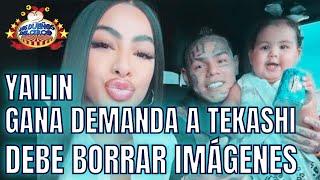 YAILIN LE GANA DEMANDA A TEKASHI Y DEBE BORRAR IMÁGENES JUNTOS Y DEVOLVER CUENTA DE TIKTOK