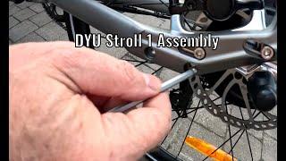 DYU Stroll 1 Electric Bike Assembly