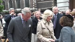 The Diamond Jubilee: The Prince of Wales and Duchess of Cornwall attend the Piccadilly Big Lunch