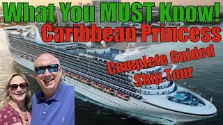 Complete Caribbean Princess Ship Tour | Our Likes and Dislikes | Fully Narrated