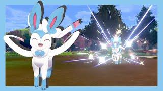 LIVE!! Nymphali shiny après 9,438 resets sur Pokémon Épée [FULL ODDS]