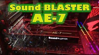 Creative Labs Sound BLASTER AE-7 soundcard and Sound Blaster Command App review #SoundBlaster