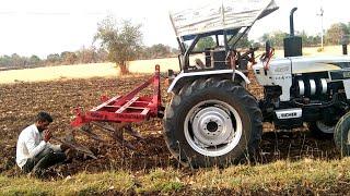 तोता हल कल्टीवेटर 5 टाइन | तोता पंजा चला हार्ड वर्किंग जमीन | tota panja hal with Tractor