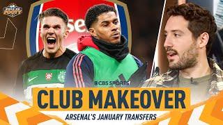 Arsenal's January Transfer Makeover: Can Arteta fill his needs? | Morning Footy | CBS Sports Golazo