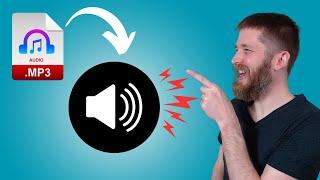 How to INCREASE the VOLUME of Audio File for FREE (Make Audio Louder)