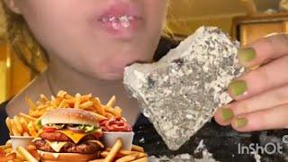 Wet Crunch//ASMR//Chalk Crunch//Chalk ASMR//Mukbang//Eating ASMR//Eating Show//Chalk Lerkin Crunch