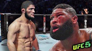 Khabib Nurmagomedov vs. Curtis Blaydes (EA sports UFC 5)