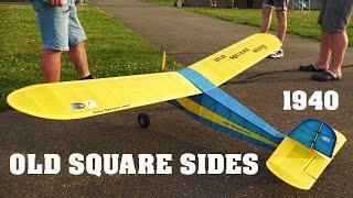 OLD SQUARE SIDES 1940 | Class ALOT | vintage RC plane | 4K | 2022