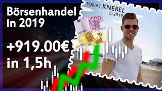 919€ in 1,5h mit Volumentrading verdient | Livetrading nach Volumen