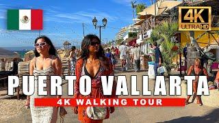  Puerto Vallarta, México 3 Hour Walking Tour 2024 | 4K HDR 60fps