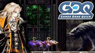 Castlevania SotN Randomizer Speedrun at SGDQ 2023