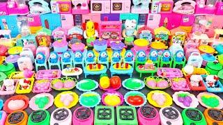 6:43 Minutes Satisfying with Unboxing Hello Kitty Mini kitchen set Cartoon | Cute Tiny Kitchen Set