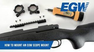 How to Mount an EGW Scope Mount