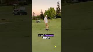 Illegal Golf Shot??? | Check out the full video on my channel! #golf #brookside #golfingworld