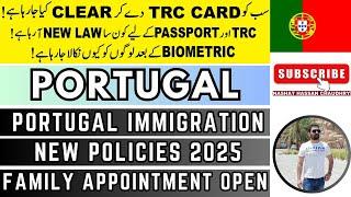 Portugal Immigration 2024| TRC Card Update