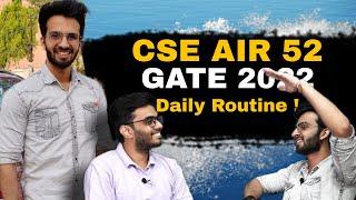 MY GATE Exam- Daily Routine & Strategy ( GATE AIR 52 )