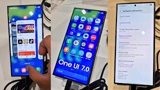 Samsung One UI 7.0 Android 15 - OFFICIAL Hands-On and First Look!