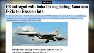 THE EURASIAN TIMES: US outraged with India for neglecting American F-21s for Russian Jets.