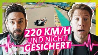 220km/h  - Wer behält die Nerven und macht keinen Abgang? Sidecar Challenge