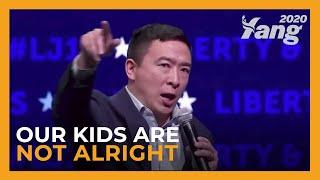 Our Kids Are Not Alright | Andrew Yang In Iowa (Full Speech)