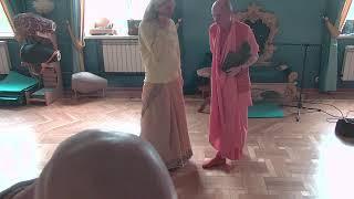 Е.М. Ачьюта Гаурахари прабху - Шримад Бхагаватам 4.27.18 Прямой эфир через restream.su