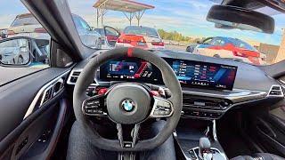 2025 BMW M4 CS - POV Track Driving Impressions