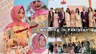 Almost died in a wedding *wedding in pakistan* | Fatima Zaidi