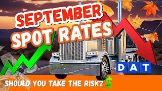 Time to Run Flatbeds? | September MARKET UPDATE